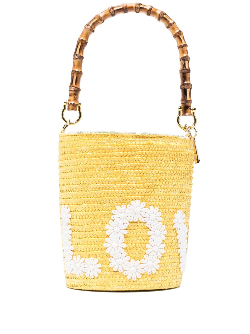 LOVEGIALLO LOVE STRAW 버킷 백